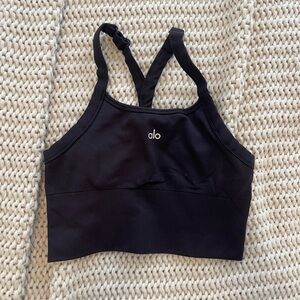 ALO Yoga Black Sports Bra